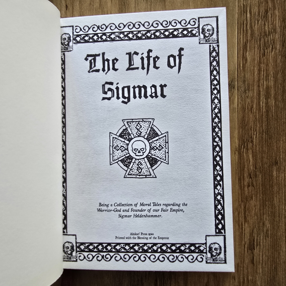 Lot of 2 Warhammer HC Books: The Witch Hunter’s Handbook + The Life of Sigmar - Picture 10 of 13